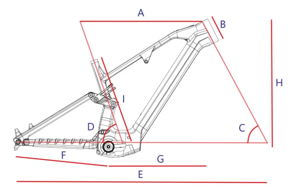 Geometrie-Skizze E-Power RS C Factory